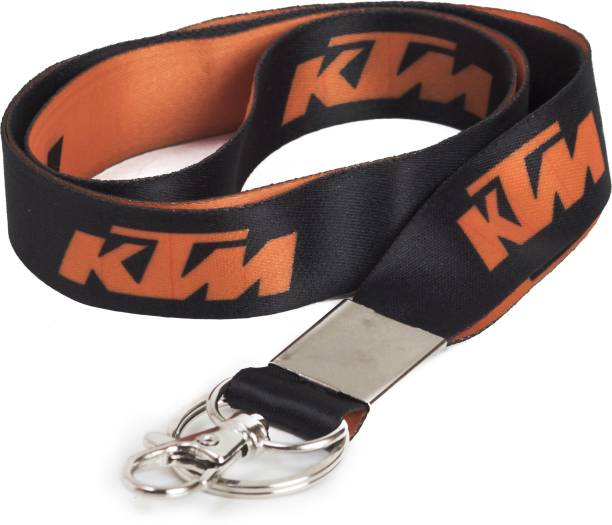 AVI Fabric KTM ID Tag Locking Key Chain