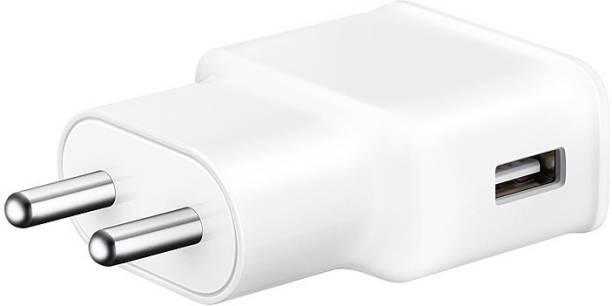 SAMSUNG 1 A Mobile Travel Adapter (EP-TA20IWEUGIN) WHITE Charger with Detachable Cable