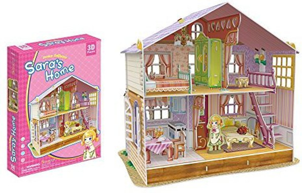 Cubicfun 3d Paper Puzzle Model S3009h Indian Taj Mahal Diy