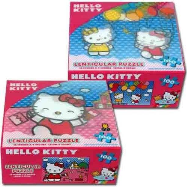 Hello Kitty Lenticular Puzzle Painting