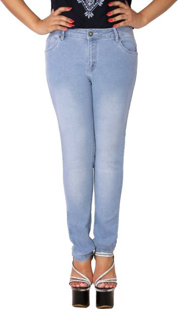 Zeston Slim Women Light Blue Jeans