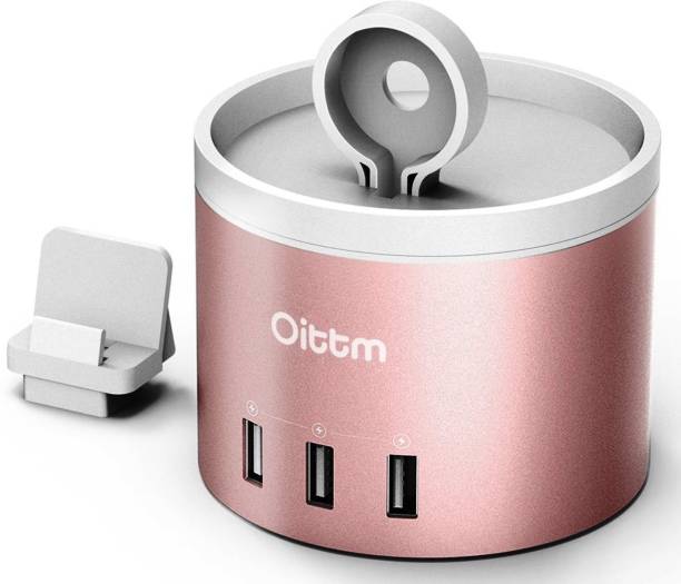 OITTM C53 RG Multi USB Charging Station 25 W 1 A Multiport Mobile Charger with Detachable Cable