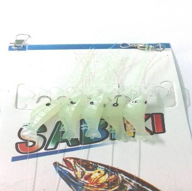 JUST ONE CLICK prawn Tackle hook hook Natural sink rate and incredibly lifelike shape to attract