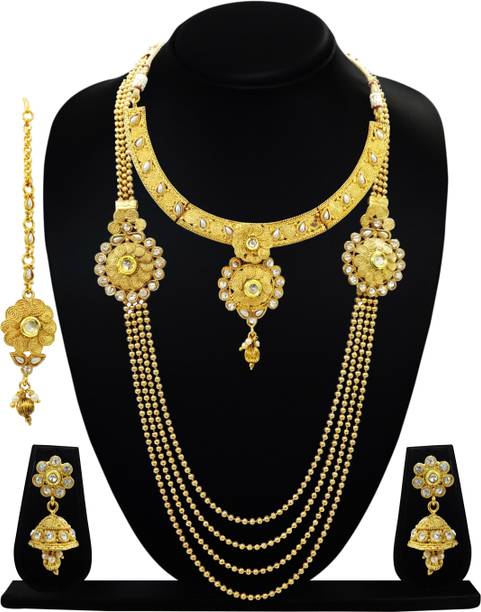 South Indian Jewellery Online At Best Arts Chetan Copper Jewel Set