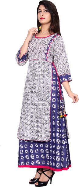 flipkart gown kurti