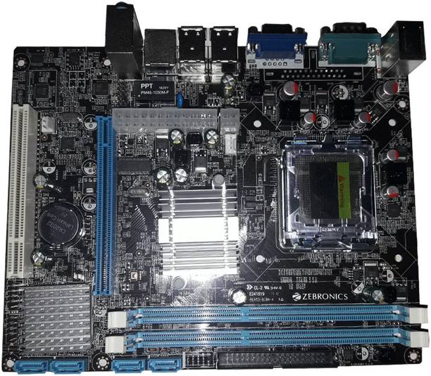 ZEBRONICS G41 Supported Socket 775 RAM DDR3 Motherboard