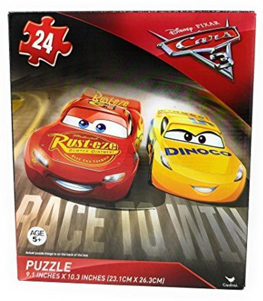 24 Piece Puzzle v6 Disney Pixar Cars 3 Lightning McQueen