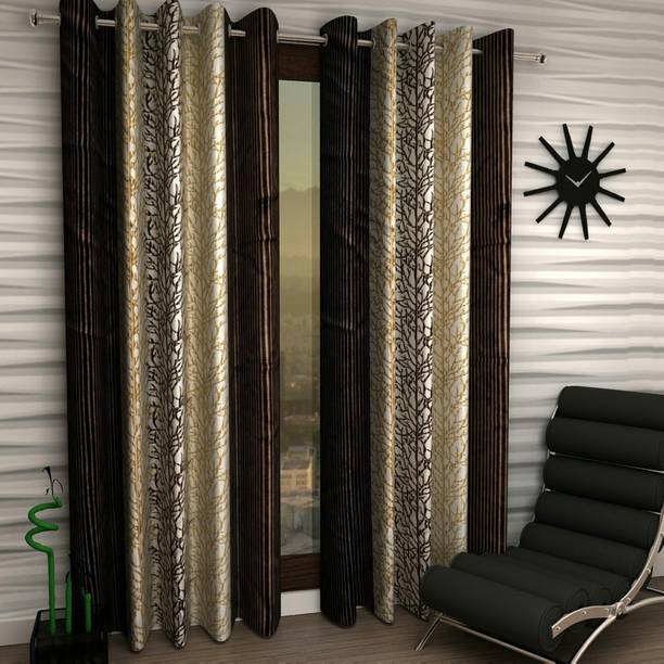 Red Ribbon Curtains Buy Red Ribbon Curtains Online At Best