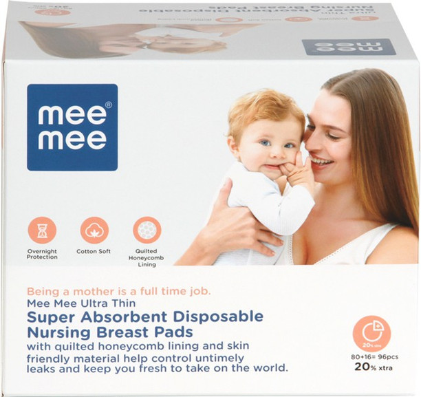 Organic Eco-Friendly Washable Soft Leak-Proof High Absorben 14 Pcs Breast//Breastfeeding Pads for Mum with Carry Bag Bamboo Nursing Pads Reusable Makeup Remover Pads for All Skin Types 7 Color