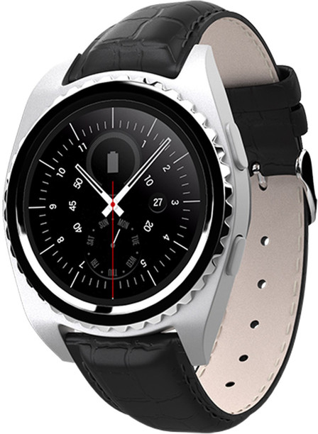 noise turbo black smartwatch black strap regular
