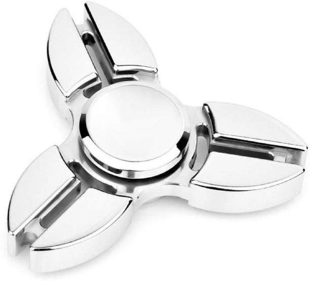 Emob Shining 3 Leaves Crab Shape Metal Fidget Hand spinner Toy