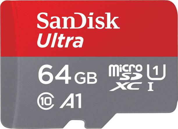 SanDisk Ultra 64 GB MicroSDXC Class 10 100 MB/s  Memory Card