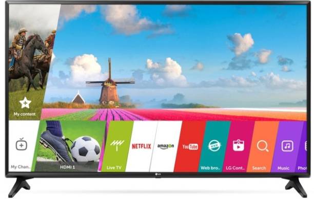 LG 123 cm (49 inch) Full HD LED Smart WebOS TV