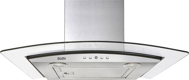 Glen Chimney Kitchen Online At Best Prices On Glen Cooker Hood 6071ex 60cm 1000m3 Ssltw Ss Bf Ltw