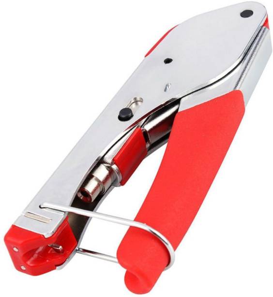 FineArts rg6(5c) crimping tool DIY Crafts DIYLCP69 Crimper For Coaxial Cable RG59 Manual Hydraulic Crimper