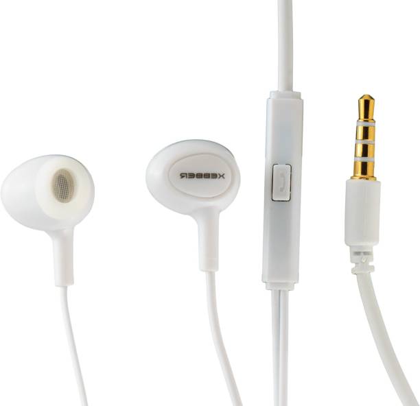 XEBBER Power Rock DT-212 (White) Rich Bass Ear Phone Wired Headset