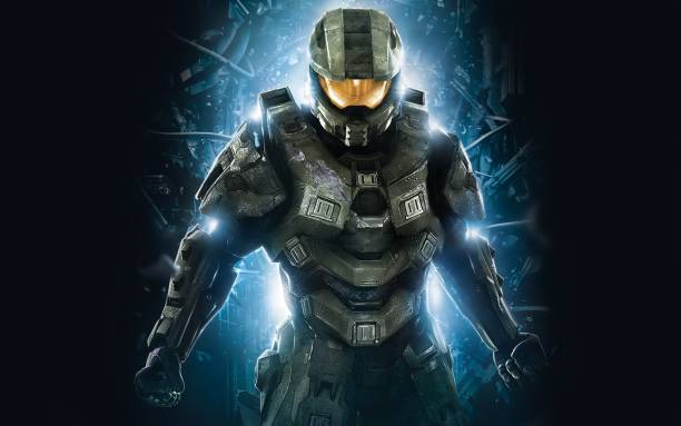 Master Chief in Halo 4 ON FINE ART PAPER ON 24X36 LARGE...