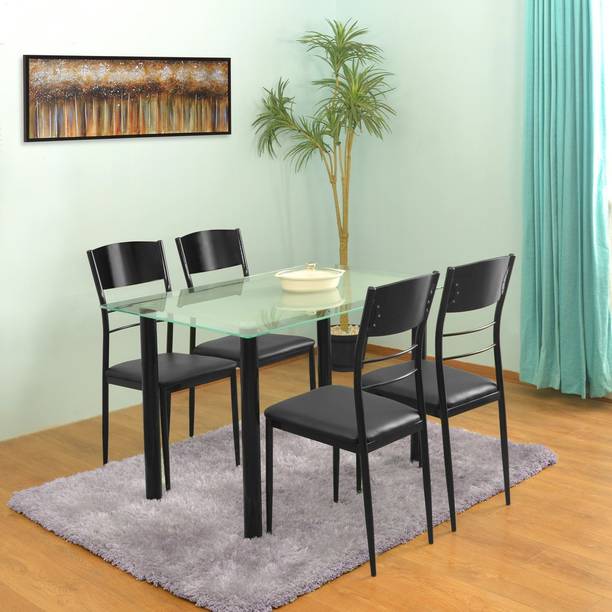 Nill Dining Sets At Best Nill Marshall Metal 4 Seater Dining Set