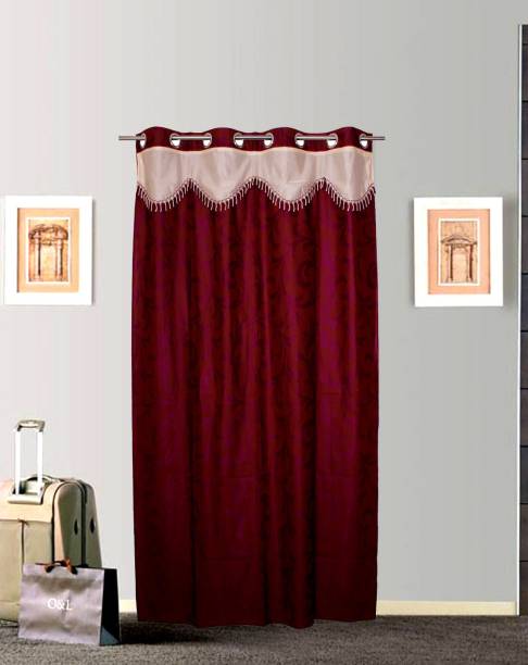 Tidy 210 cm (7 ft) Polyester Door Curtain Single Curtain