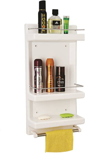 Bathroom Racks Shelves At Best Sss Open Bathroom Cabinet Ivory Size 20 Inches X 10