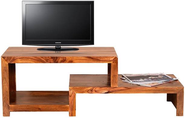 THE ATTIC Sheesham Wood Solid Wood TV Entertainment Unit