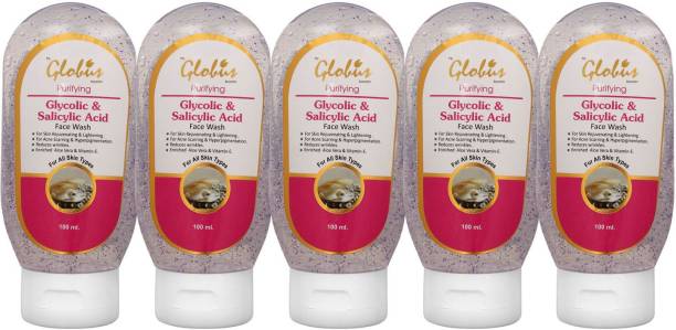Globus Glycolic Acid and Salicylic Acid Face Wash