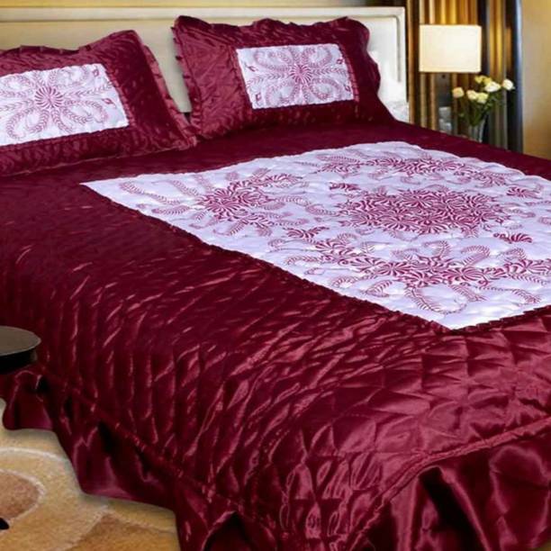 Maharaja Double Bed Wedding Bedsheet Set Of 4 Pcs Bedsheet Size