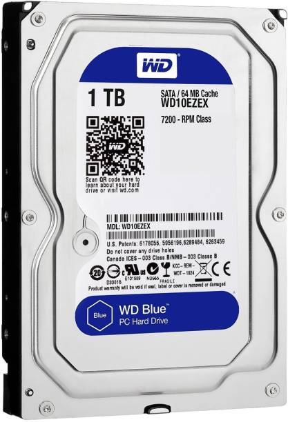WD Blue 1 TB Desktop Internal Hard Disk Drive (HDD) (WD...