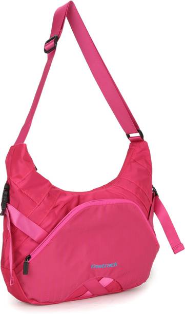 Fastrack Sling Bags Online At Best Prices Fastrack Women Casual Pink Pu Sling Bag