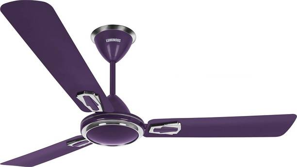 Luminous Fans At Best S In India Luminous Krona 5 Star 3 Blade Ceiling Fan