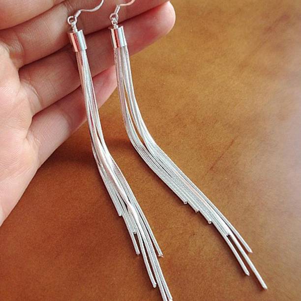 Flipkart earrings silver clearance