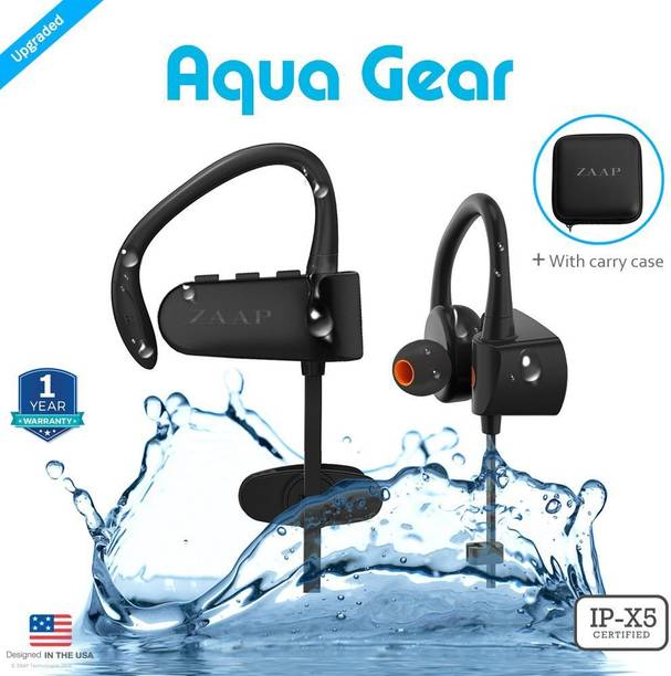 Top headset headphones windows 10 cheap price 5stars Flipkart in India 31 Zaap AQUA GEAR Bluetooth without Mic Headset