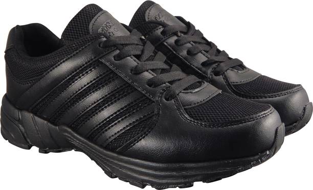 Action Mens Footwear Online At Best Action Synergy Men S Srh0065 Black Phylon Sole Sports Running Shoes For