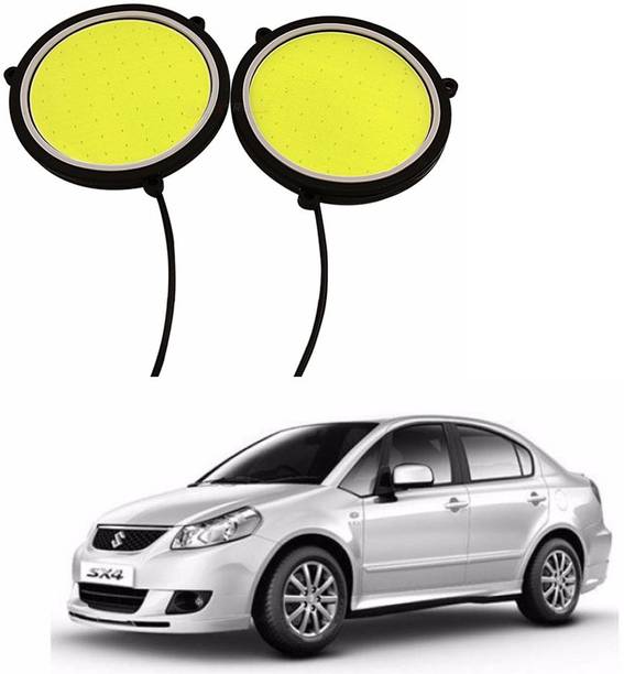 Auto Garh Fancy Lights At Best Auto Garh Round Drl Fog Lamp Backup Interior White Led For Maruti Sx4