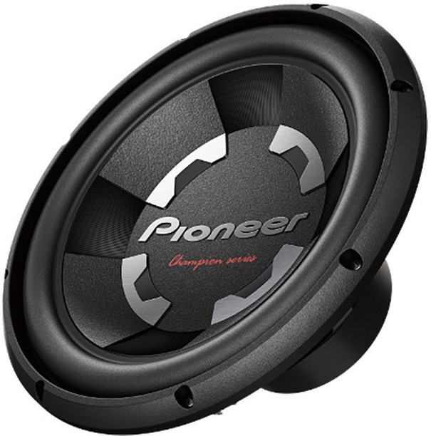 Black Pioneer Passive Car subwoofer TS-WX306T 30cm Set de 2 1300W