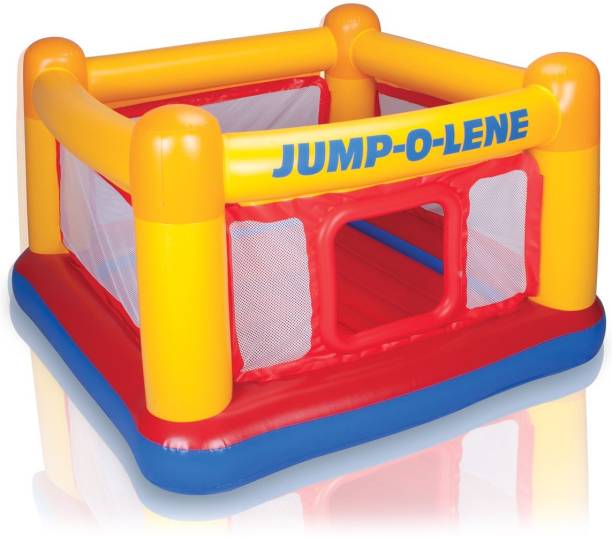 INTEX ® Original Playhouse, Trampoline Playground, Jump...