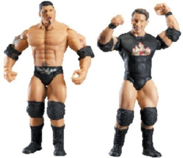 Batista More WWE Jakks Set of 7 Vinyl Aggressions Shawn Michaels
