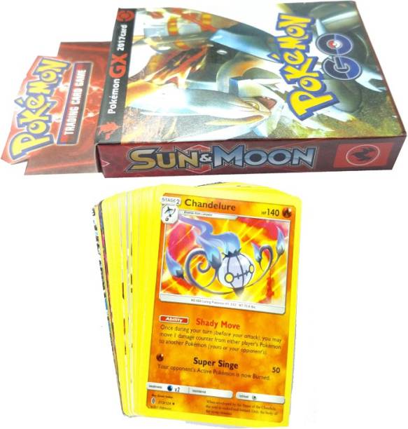 AncientKart Pokemon Sun & Moon booster deck with GX cards