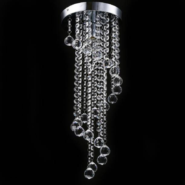 Chandeliers At Best S In India 4 Modern Ceiling Light Led Glass Beads Crystal Pendant Fixture 27 Cm Wide