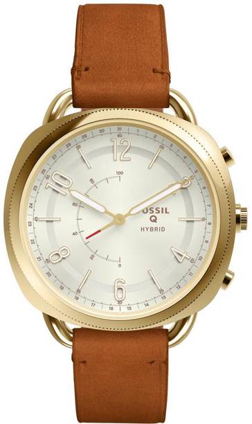 Fossil Q Accomplice Smartwatch (Brown Strap, 39mm)
