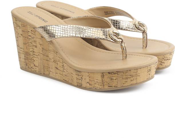 It Spring Women Gold Wedges It Spring Women Gold Wedges