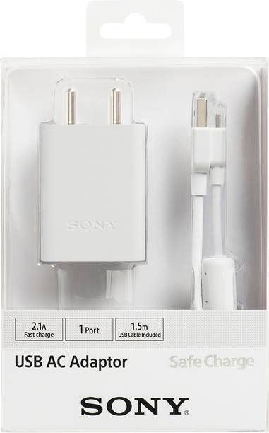 Sony CP-AD2A/WCABIN5 2.1A adpater with 1.5m USB-A to