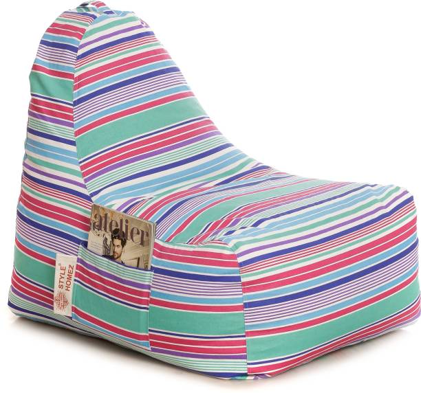 STYLE HOMEZ XXL Chair Bean Bag Cover  (Without Beans)
