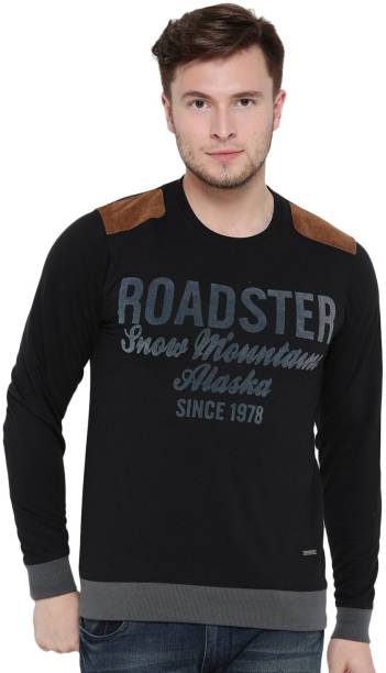 Roadster Full Sleeve Printed Men Sweatshirt
