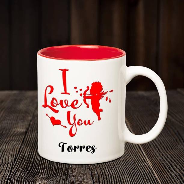 CHANAKYA I Love you Torres romantic inner red coffee na...