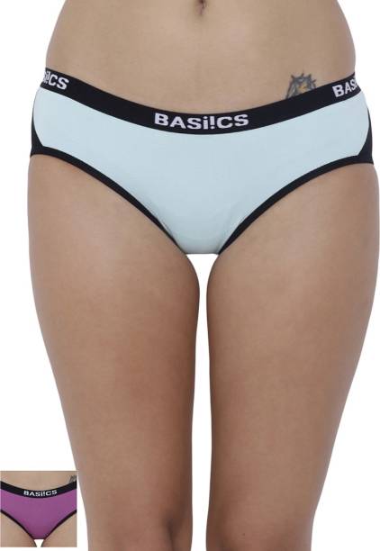 BASIICS by La Intimo Women Hipster Multicolor Panty