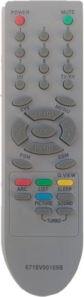 LipiWorld 6710V00109B TV Universal Remote Control Comp...