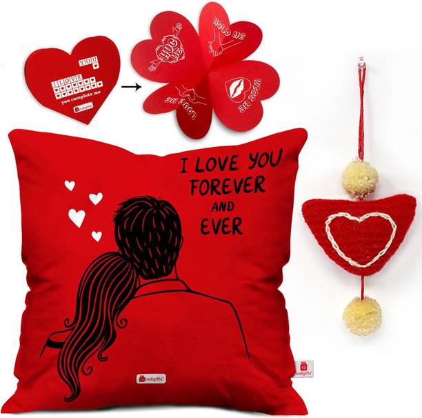 gifts buy gifts online at india s best online shopping store indigifts love gift 0d 0cm062 0lov y16 d025 cushion showpiece soft