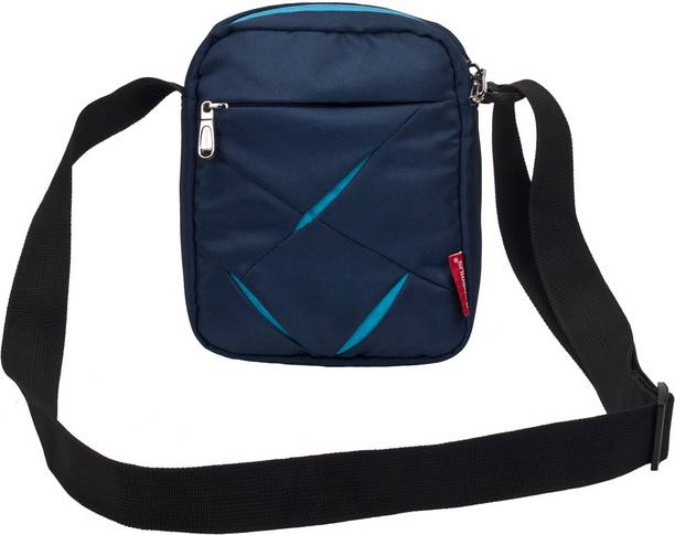 Crossbody Bags Online At Best Prices In India Cosmus Men Casual Blue Polyester Sling Bag