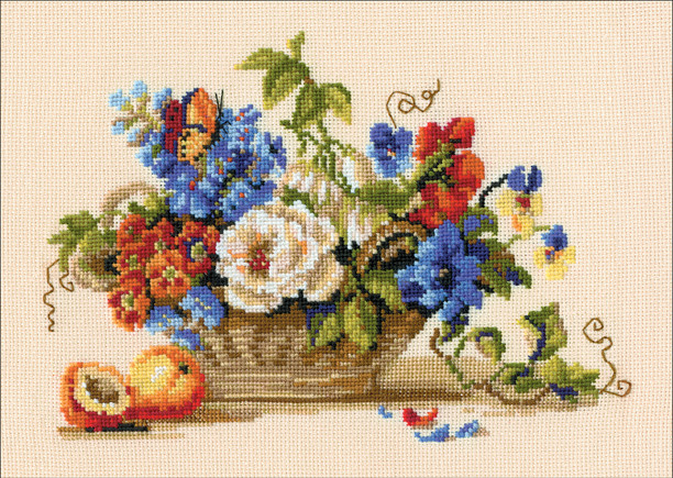 Country Life Theme Counted Cross Stitch Kits RIOLIS